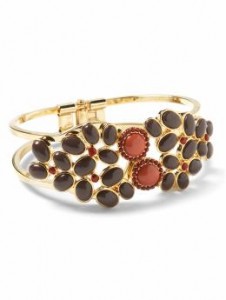 This bracelet also comes in various color choices and under $40 at Banana Republic