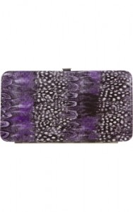 With this clutch ieven a basic black dress looks updated  so....reasonable!!! available at Charlotte Russe