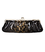 You want the look of animal but only as an accent this clutch by express is a great buy