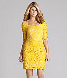 dillards dresses yellow
